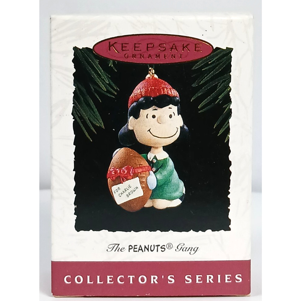 HALLMARK KEEPSAKE 1994 ORNAMENT: COLLECTOR'S SERIES: THE PEANUTS GANG: "LUCY"